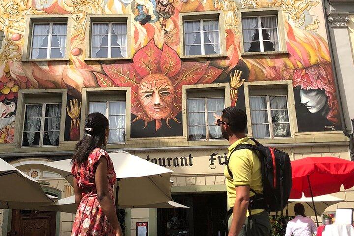 Lucerna Tour a piedi e degustazione di formaggi