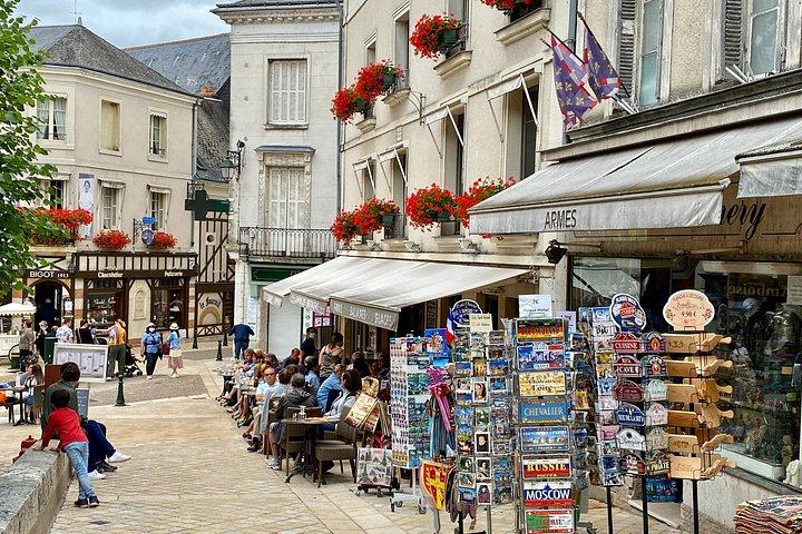 Private 3 Loire Castles Live Guided with Wine tasting from Paris