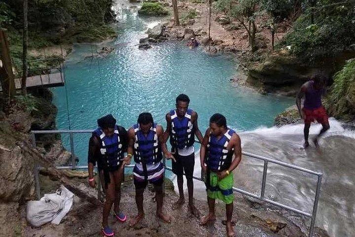 Blue Hole Secret Falls Private Tour