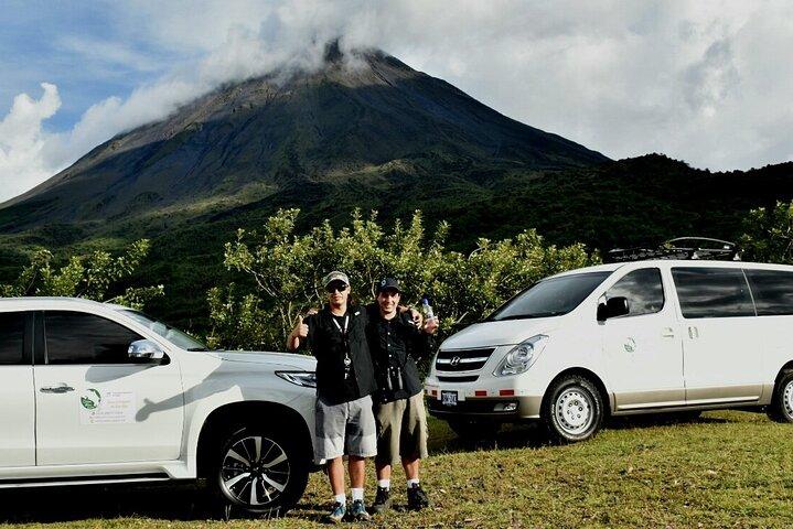 Trasferimento dall'aeroporto SJO per 6 persone al vulcano La Fortuna|Arenal