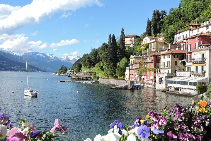 Excursão privada a Como e Bellagio de Milão com barco opcional