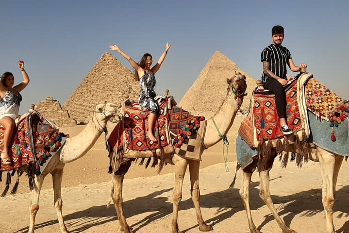 Top VIP-Pyramids,Memphis,Sakkara,Camel,ATV,Pyramids inside& Lunch