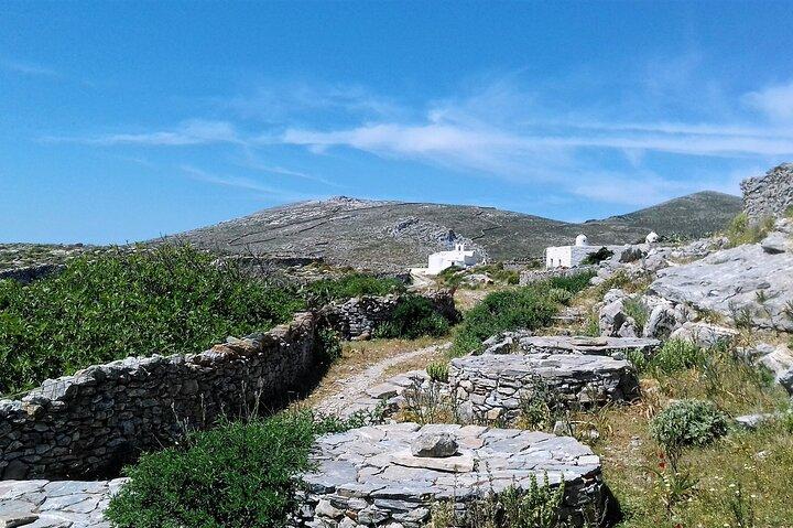 Wandelen en bezienswaardigheden Lange Tour in Amorgos