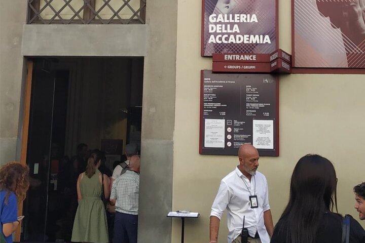 Uffizi & Accademia Audio Rondleiding met Live Gids supplement