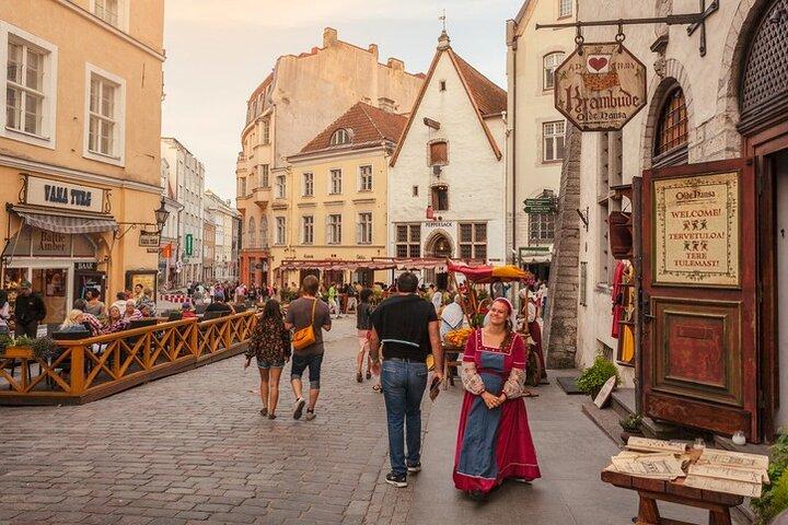 Rundgang durch die Altstadt von Tallinn & Freizeit (Abfahrt vom Hafen von Tallinn)