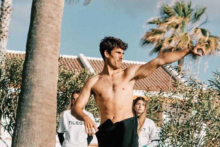Cours de surf en groupe à Playa de las Américas