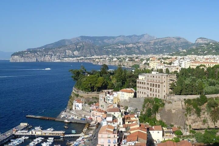 Naples to Sorrento or Positano with stop at Pompeii (or Return)