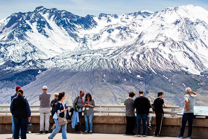 Visite en petit groupe du parc national du Mont-Sainte-Hélène au départ de Seattle