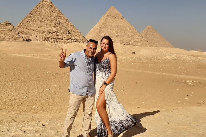 Top VIP-Pyramids,Memphis,Sakkara,Camel,ATV,Pyramids inside& Lunch