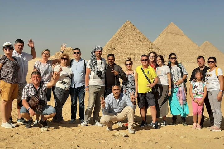 Top VIP-Pyramids,Memphis,Sakkara,Camel,ATV,Pyramids inside& Lunch