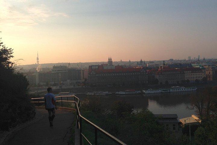 Privat Custom Running Tour omkring Prag