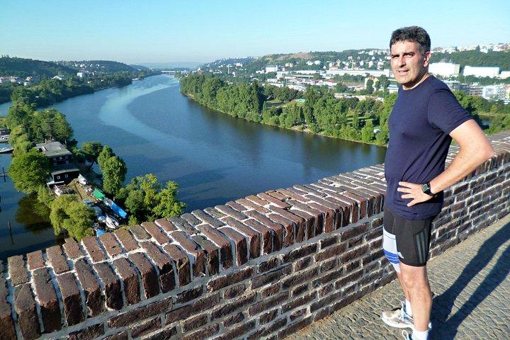 Privat Custom Running Tour omkring Prag