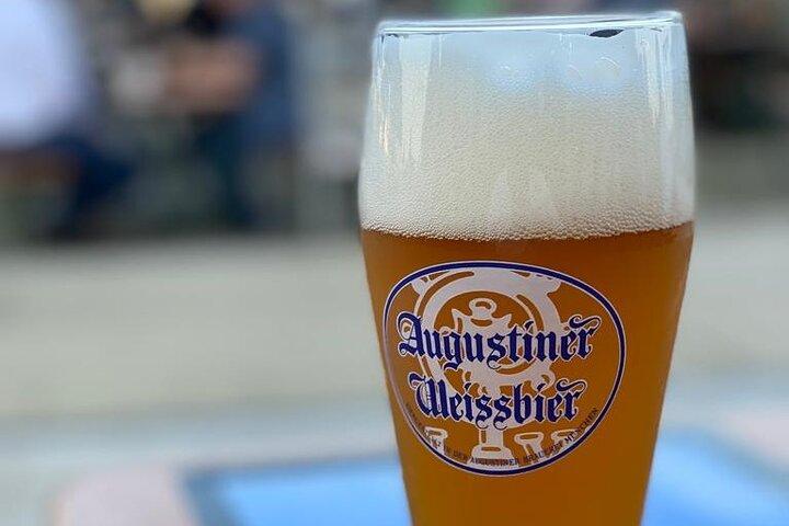 München øl og bayerske bider i små grupper