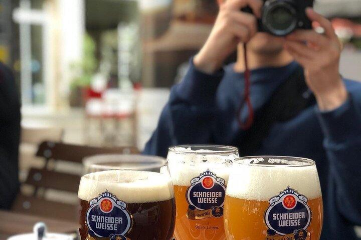 München øl og bayerske bider i små grupper