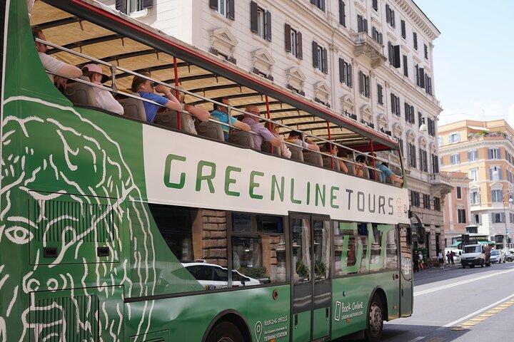 Roma en un día : Tour turístico en autobús abierto