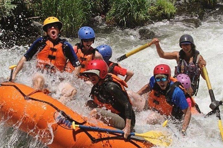 Wildwasser-Rafting auf dem Rogue River – Mittag