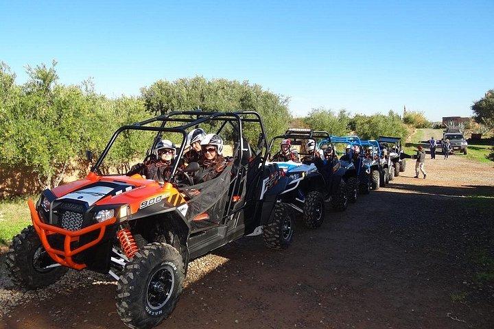 アガファイ砂漠でのマラケシュ バギー ATV ライド