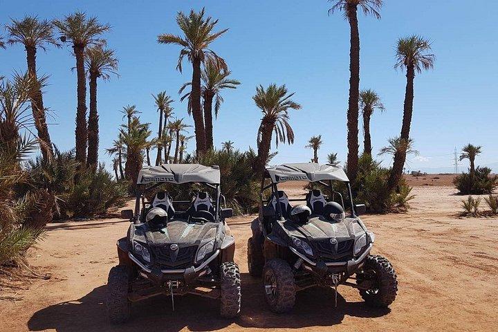 アガファイ砂漠でのマラケシュ バギー ATV ライド