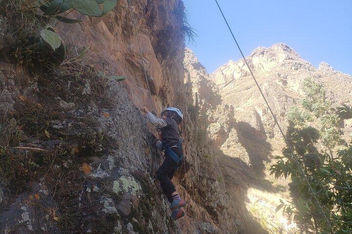 Klättringsupplevelse i Urubamba