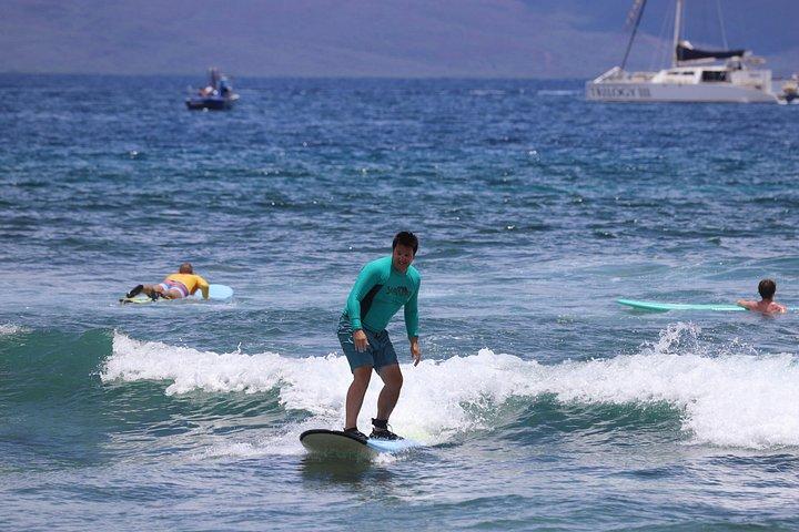 Private Surf Lessons from Kaanapali Beach