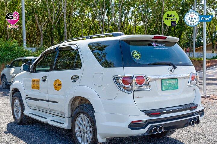 TAXI PHUKET AIRPORT スリン ビーチ エリアへの送迎 (SHA Plus)