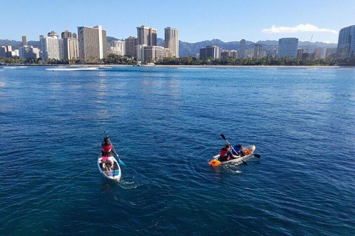 Oahu 5 - in - 1 Deluxe Cruise : Schildpad Snorkelen & Ocean Activiteiten
