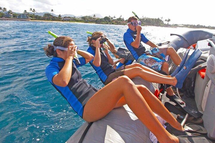 Ultimativ Na Pali Coast Zodiac Boat Snorkeling og Sea Cave Tour