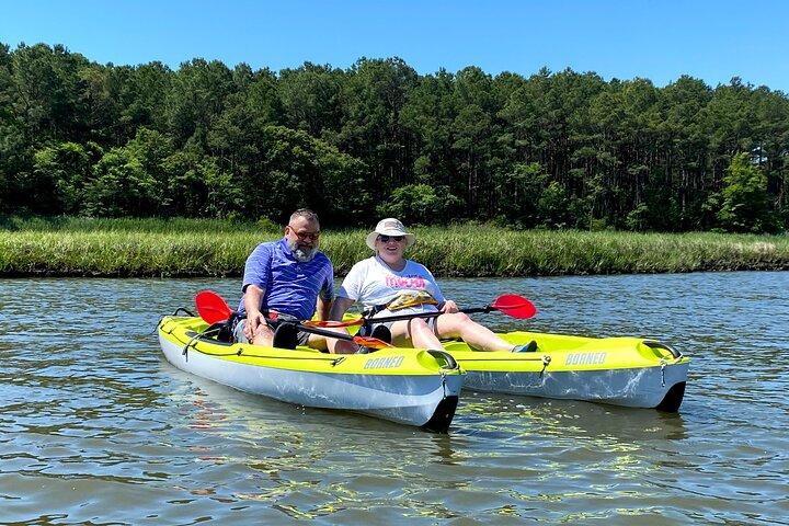 Excursión guiada en kayak en Rehoboth Back Bay