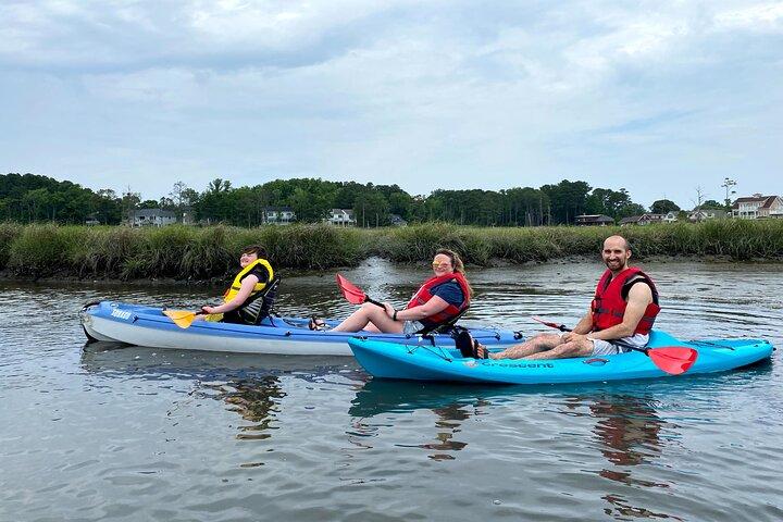 Excursión guiada en kayak en Rehoboth Back Bay