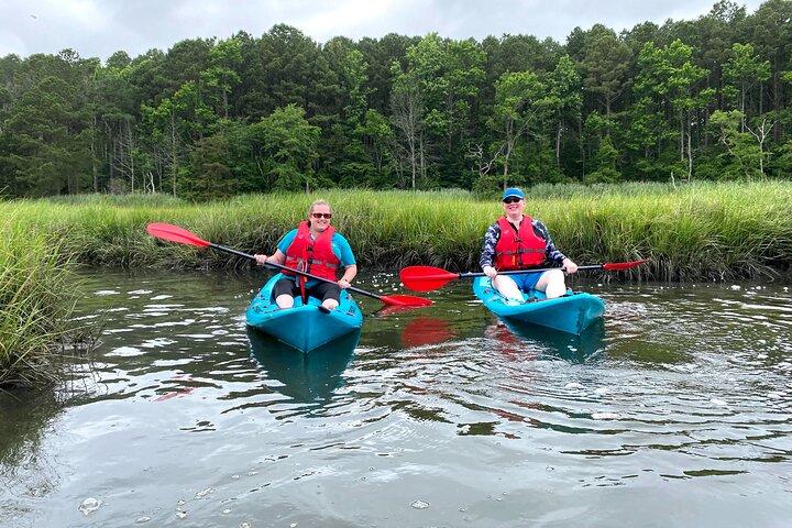 Excursión guiada en kayak en Rehoboth Back Bay