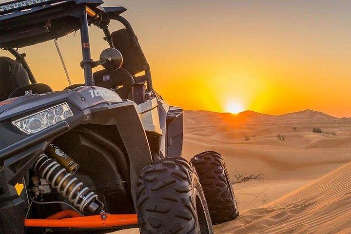 ディナー付き 1 人乗りポラリス RZR RS1 バギー ツアー