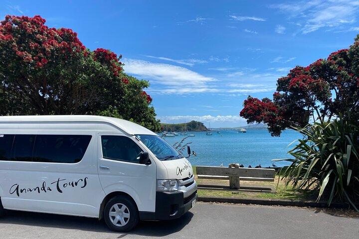 Halbtägiger malerischer Wein und Mittagessen auf Waiheke Island