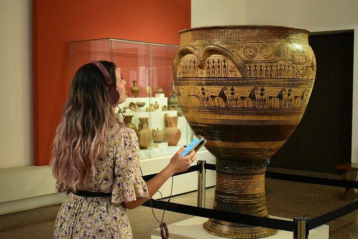 Atens nationella arkeologiska museum E-biljett med Audio Guide