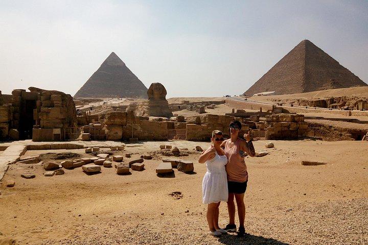Tour delle Piramidi di Giza e della Sfinge con giro in cammello