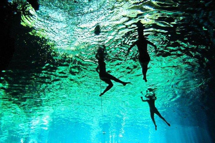 Extreme Adventure in Cobá (ATVs + Zip Lines + Cenote + Buffet)
