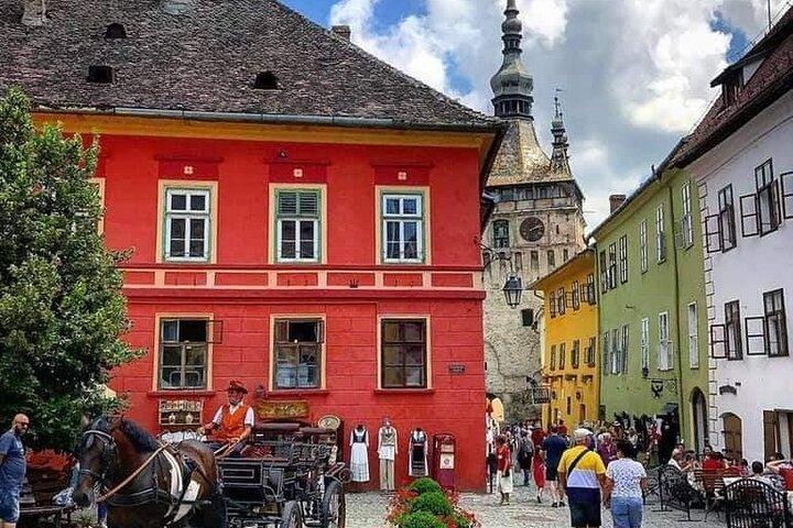 Excursão de um dia guiada pela UNESCO a partir de Brasov: Sighisoara, Rupea e Viscri