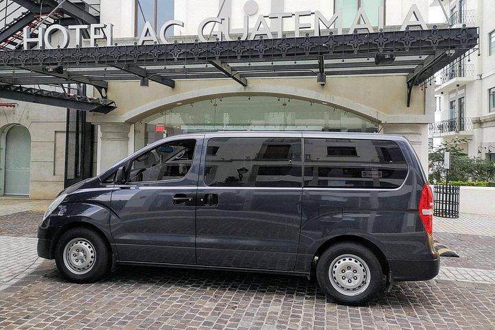 Privat shuttle i Guatemala