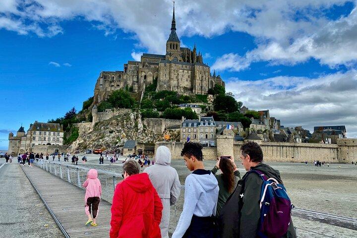 Mont Saint-Michel Pequeno grupo 2 a 7 pessoas de Paris