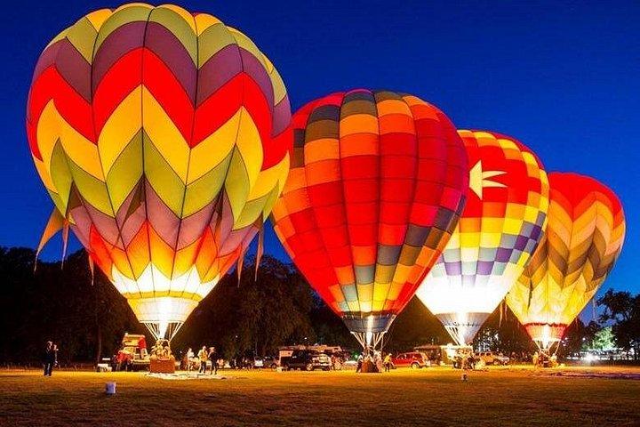 Halvdags Dubai-ørken med luftballon