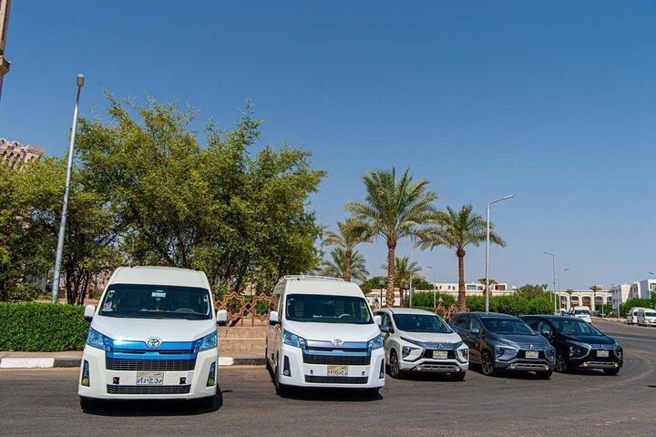 Trasferimento privato di Sharm El Skiekh dall'aeroporto a qualsiasi hotel a Sharm