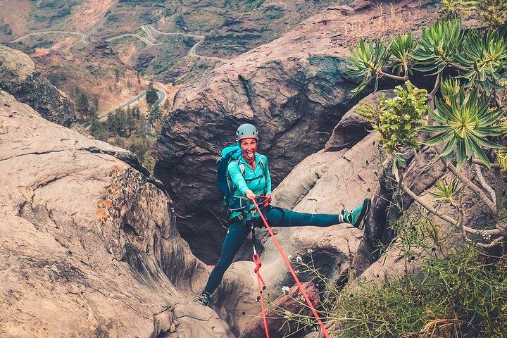 Excursion d'une demi-journée de canyoning sec