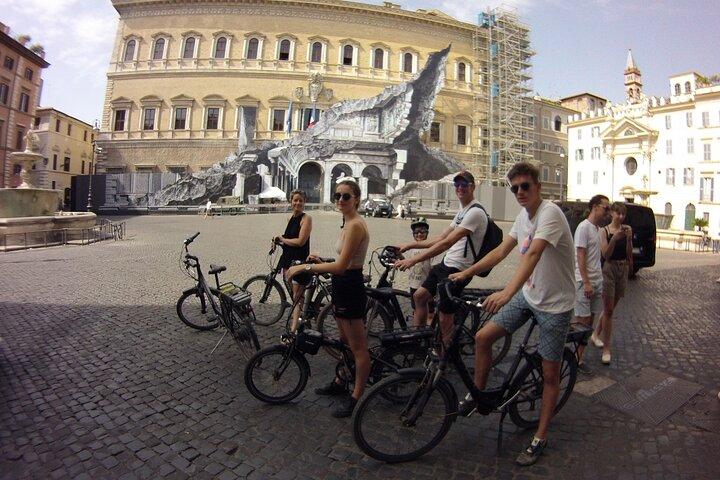 Rome Highlights per e-bike Kleine groep