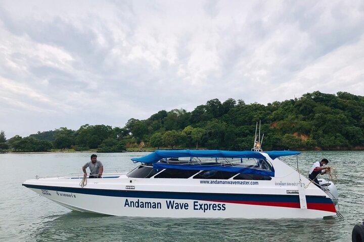 Ilhas Phi Phi de Phuket Transfer de lancha com serviço de coleta