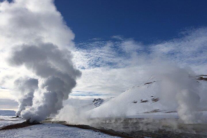 Excursão diurna às cachoeiras do Lago Myvatn, Dettifoss e Goddafoss saindo de Akureyri