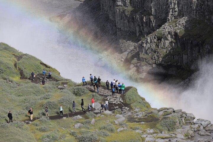 Excursão diurna às cachoeiras do Lago Myvatn, Dettifoss e Goddafoss saindo de Akureyri
