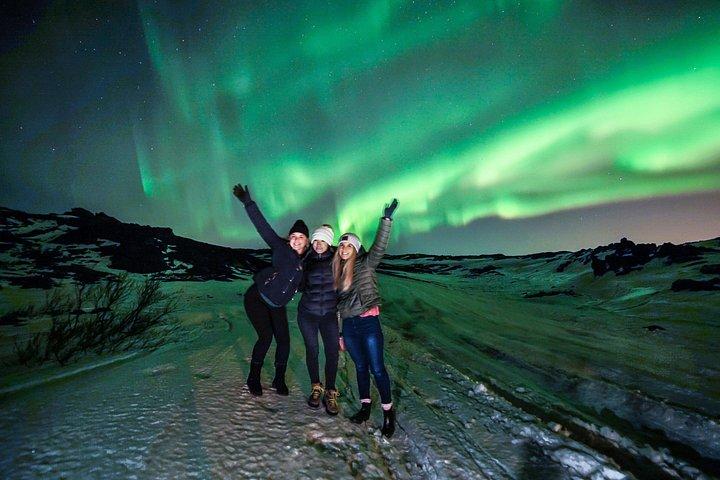 Islândia de 4 dias: Círculo Dourado, Costa Sul, Caminhada do Vulcão e Aurora Boreal