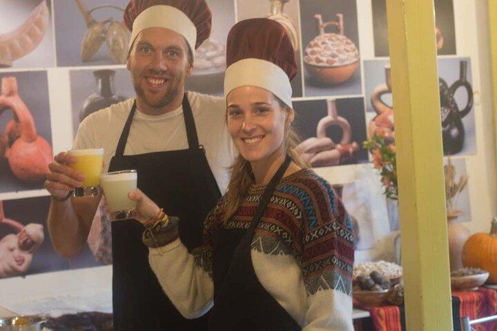 Classe de culinária peruana tradicional e passeio de mercado em Cusco