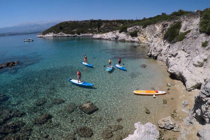 Stand-Up Paddleboard og Multi-Surprise Elements Tour på Kreta