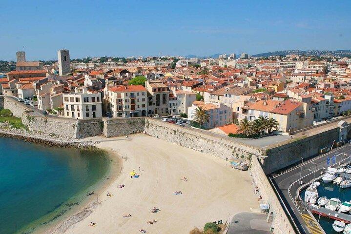 Cannes privada e Antibes à beira-mar (de Nice)