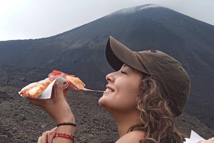 Pacaya Volcano Vistas + Enjoy Pizza Surrounded by The Volcano